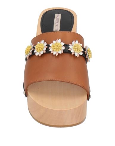 Woman Mules & Clogs Light brown Size 8 Leather