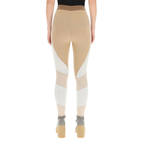 Sporty logo-print leggings - Black