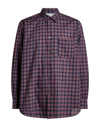 Comme Des Garçons Shirt Man Shirt Midnight blue Size M Cotton