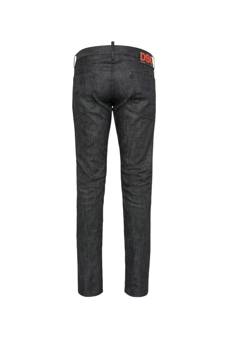 Black Slim Mid Rise Jeans