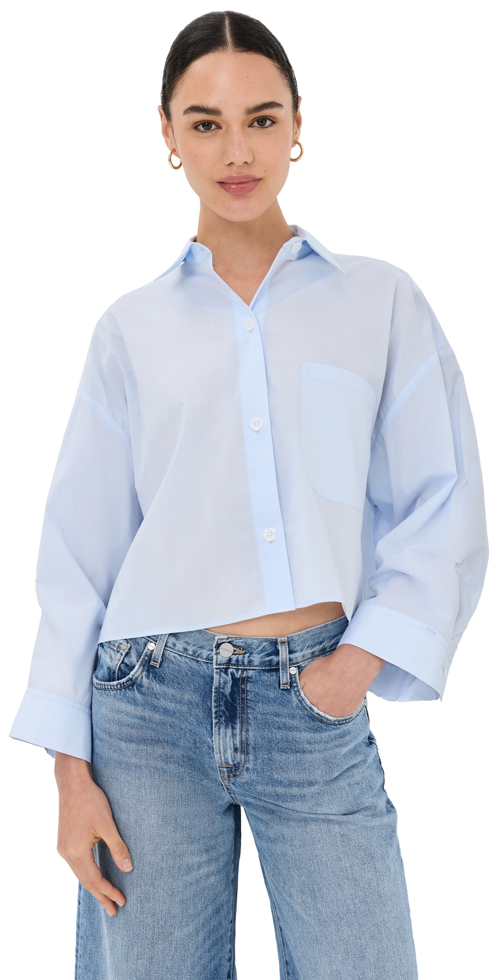 Next Ex Shirt Baby Blue