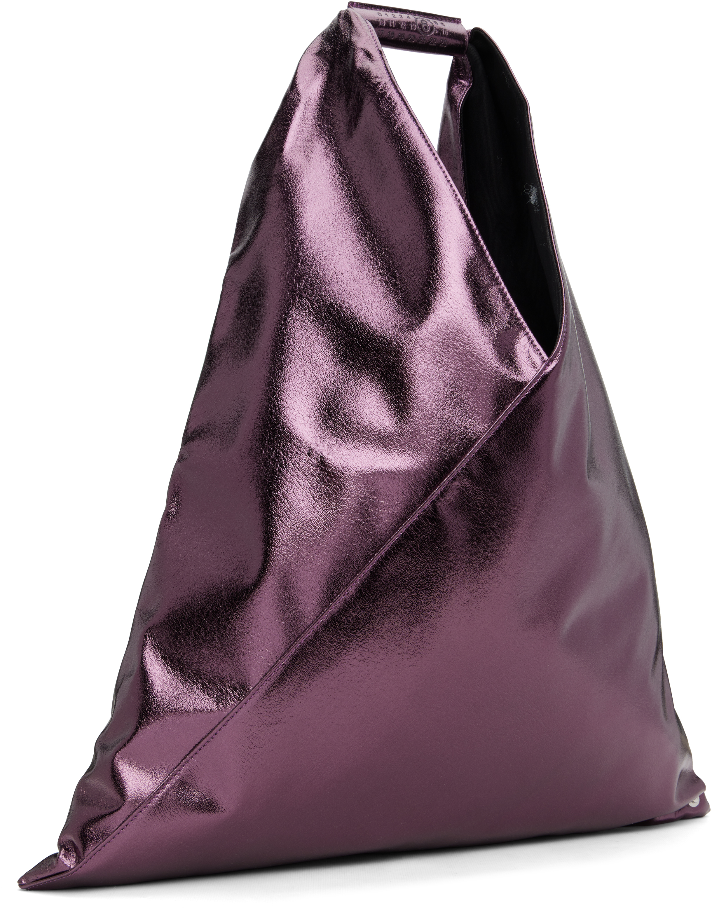 Purple Classic Triangle Tote