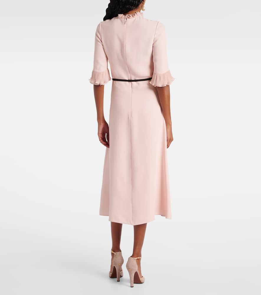 Cady Couture ruffled midi dress