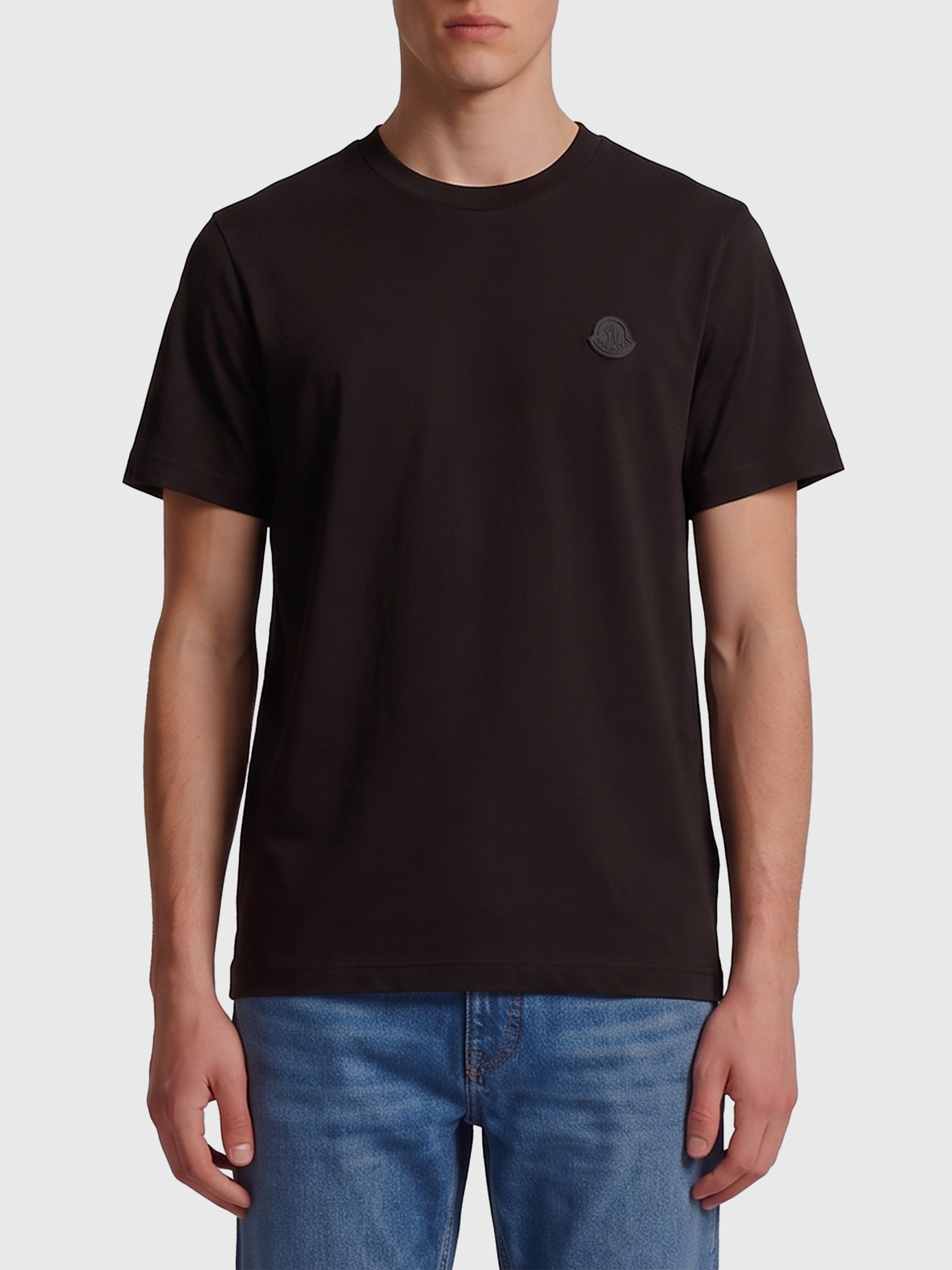 Crewneck Short-Sleeve Logo T-Shirt