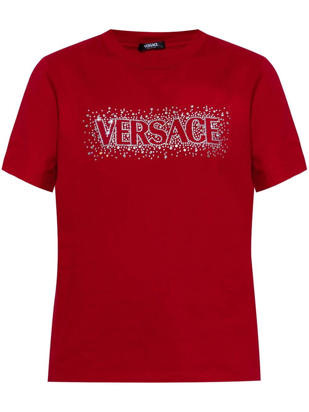 Logo-print T-shirt - Red