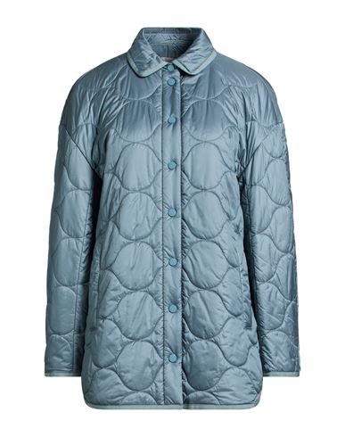 Mm By Woman Puffer Slate blue Size 10 Polyamide