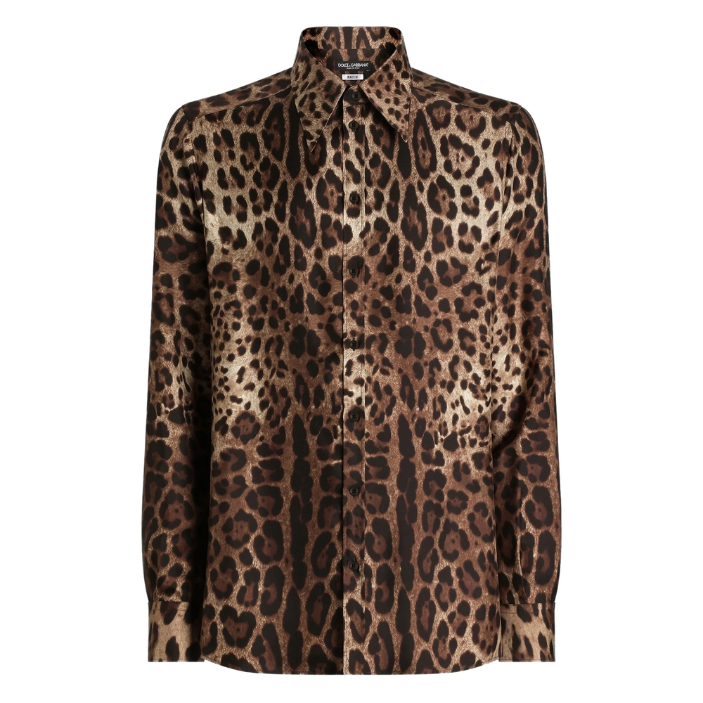 Leopard-print Shirt