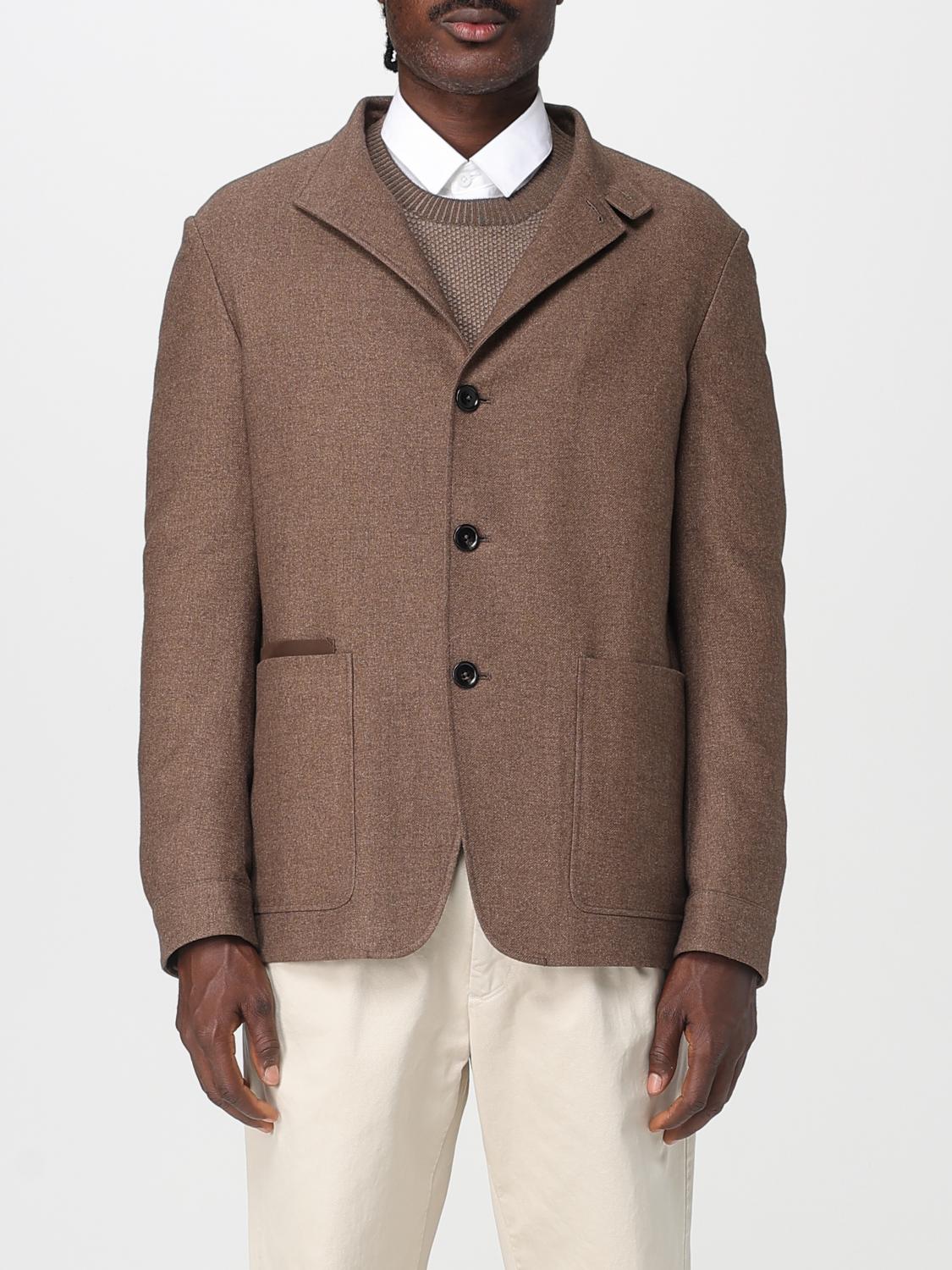 Jacket Men color Brown