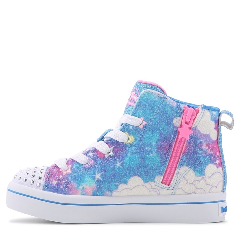 Kids' Twinkle Sparks Light Up Sneaker Little/Big Kid Shoes (Blue Multi)