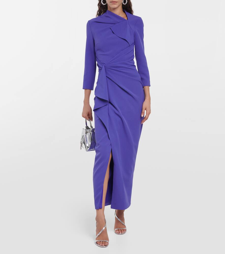 Avery crêpe maxi dress