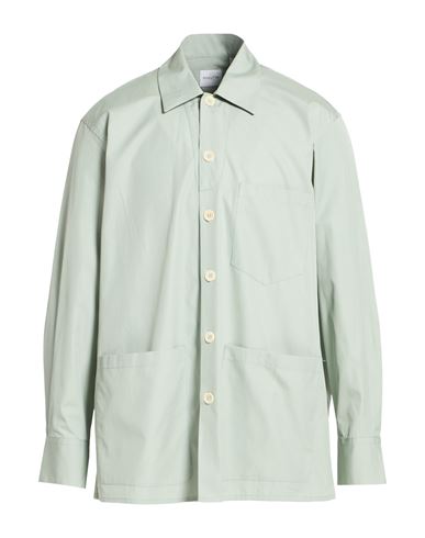 Man Shirt Sage green Size M Cotton