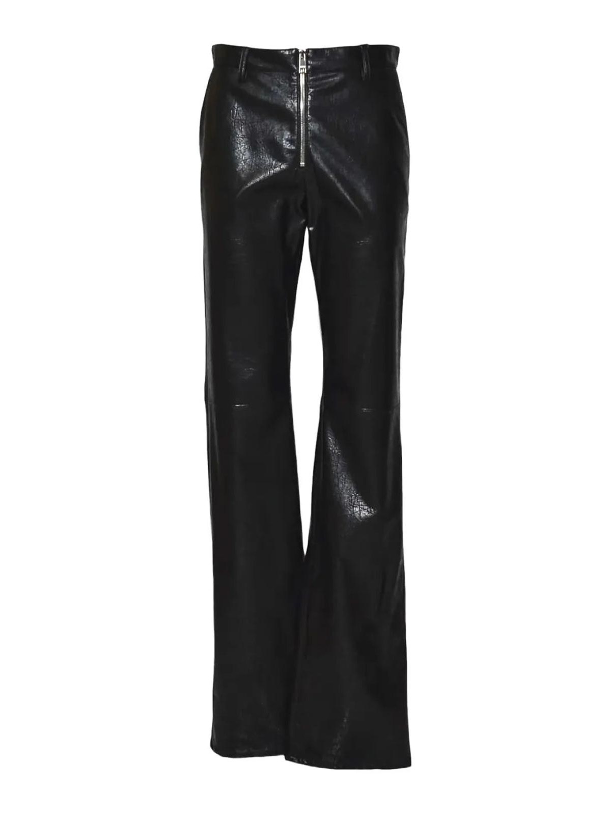 M. S.G. M. Msgm Pantalone Zip Black