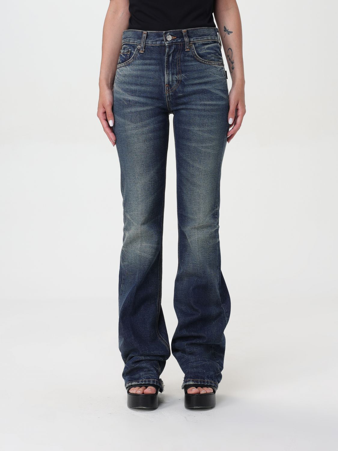 Jeans Woman color Blue