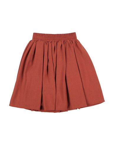 Girl Kid Girl Kids' skirt Rust Size 14 Polyester
