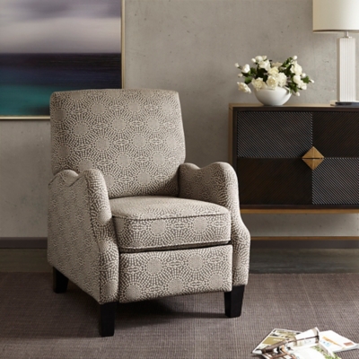 Thayer Manual Recliner, Beige Multi