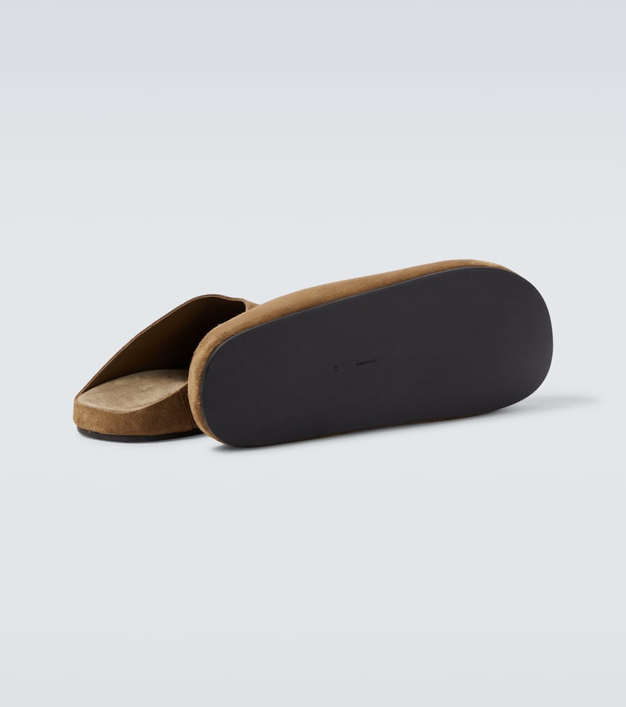 Hudson suede mules
