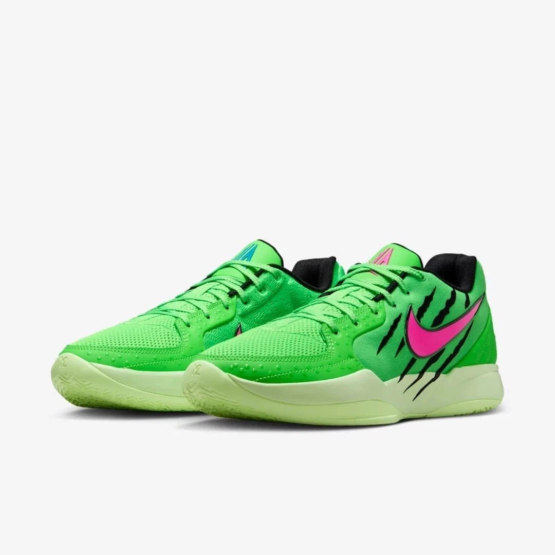 Men's JA 2 NRG NY IB8235-300 Sneaker Green Pink Basketball Shoes RHS6603