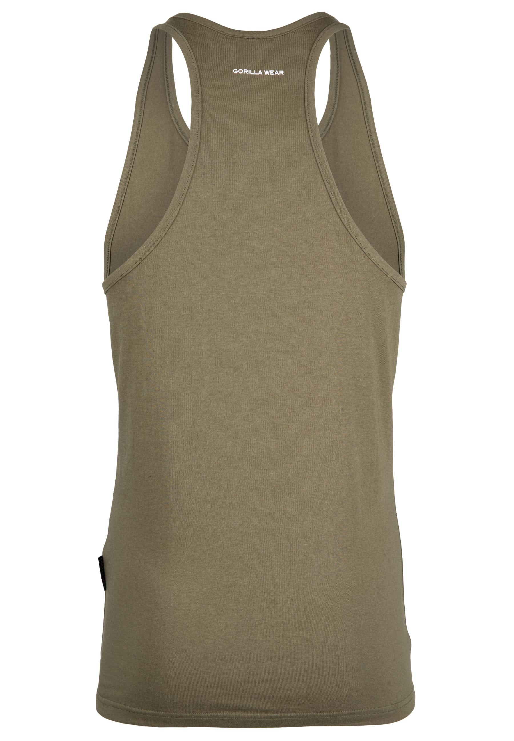 Carter Stretch Tank Top - Army Green