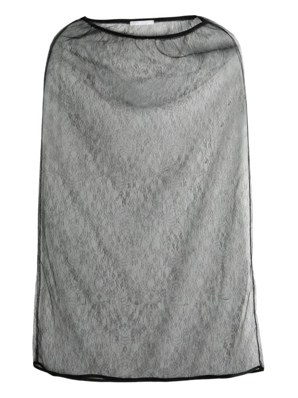 Sheer skirt - Black