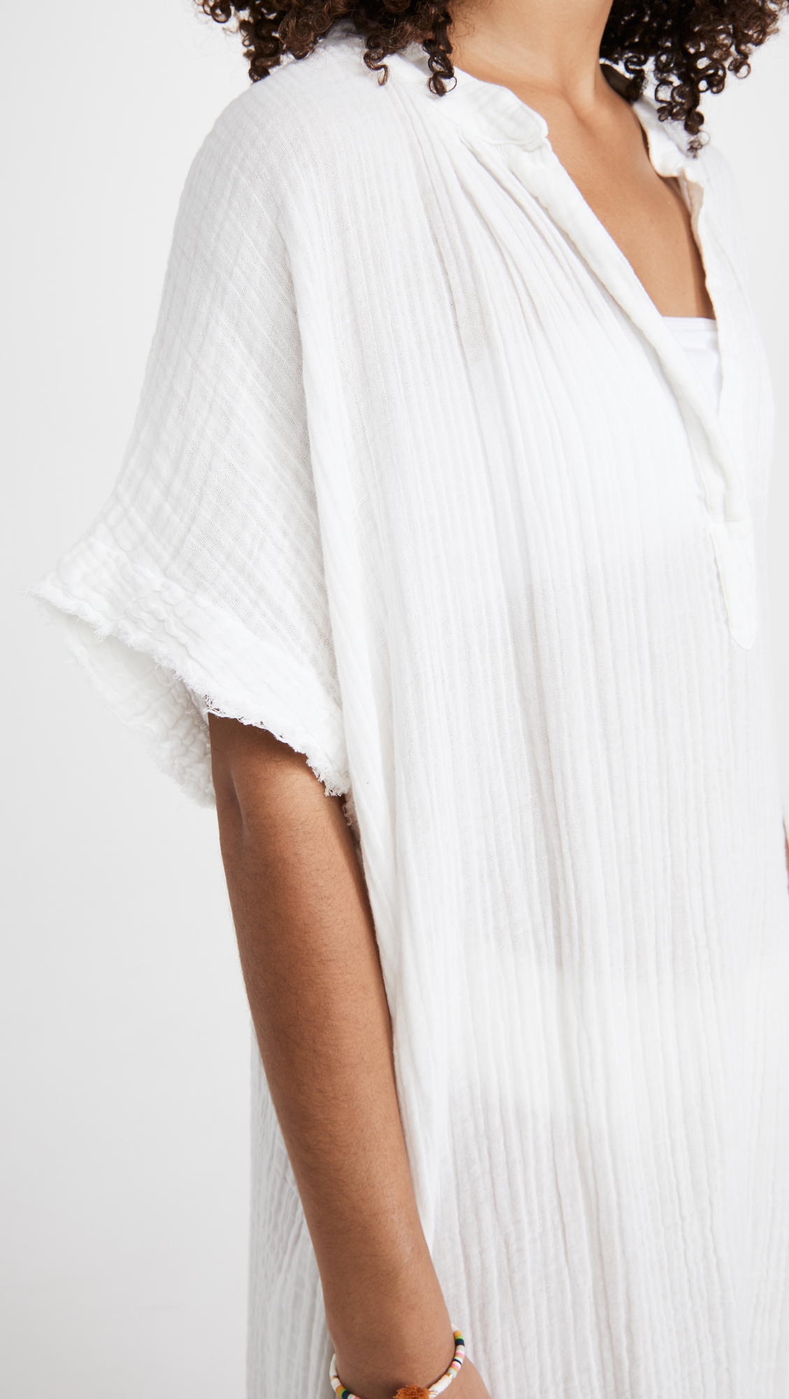 Tunisia Caftan White One Size