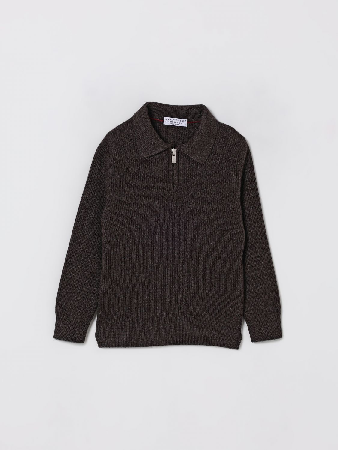 Polo Shirt Kids color Brown