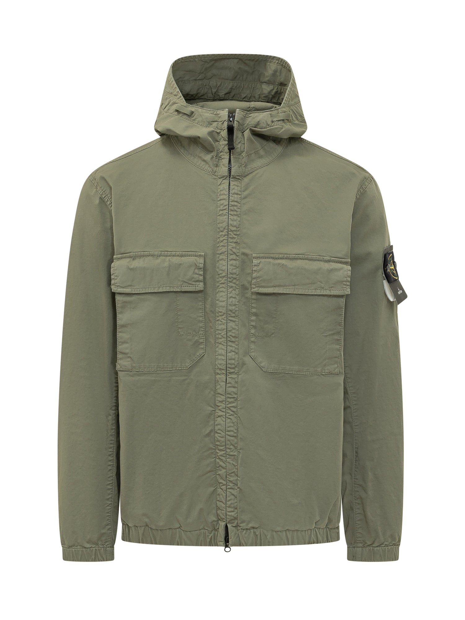 Utility Jacket with Hood and Pockets - SS26