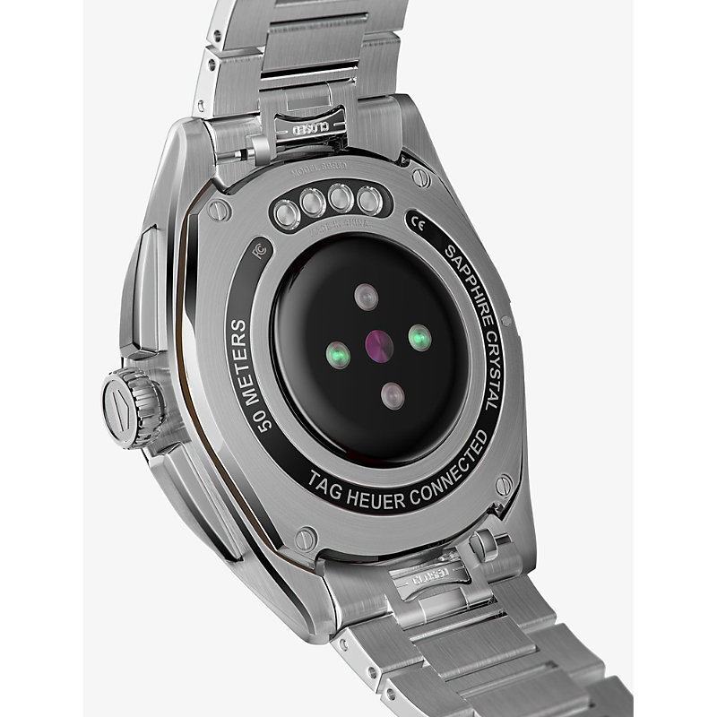 Mens SBR8010.BA0617 Connected Stainless-steel Fitness Watch