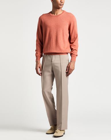 Man Sweater Rust Size 36 Cashmere