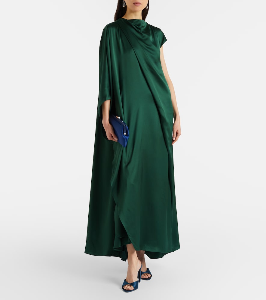 Hiba silk satin gown
