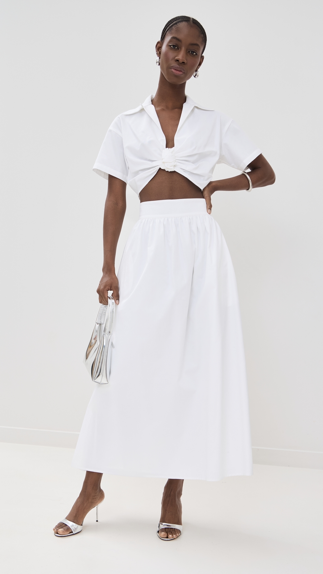 Ariadna Skirt White