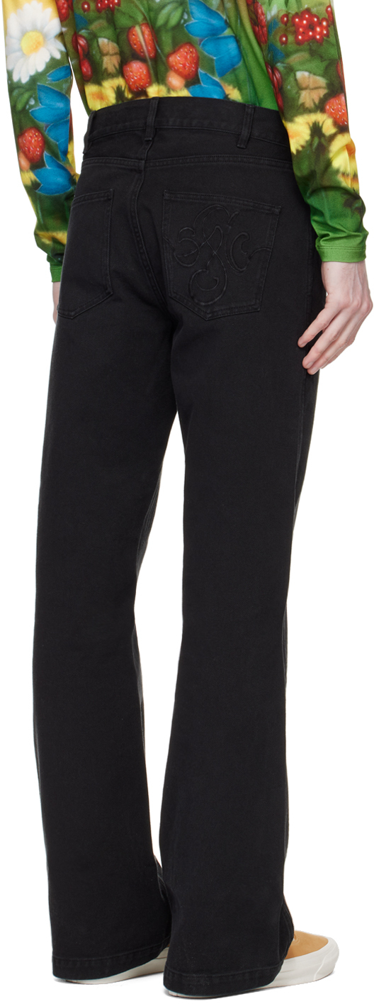 Black Flared Jeans
