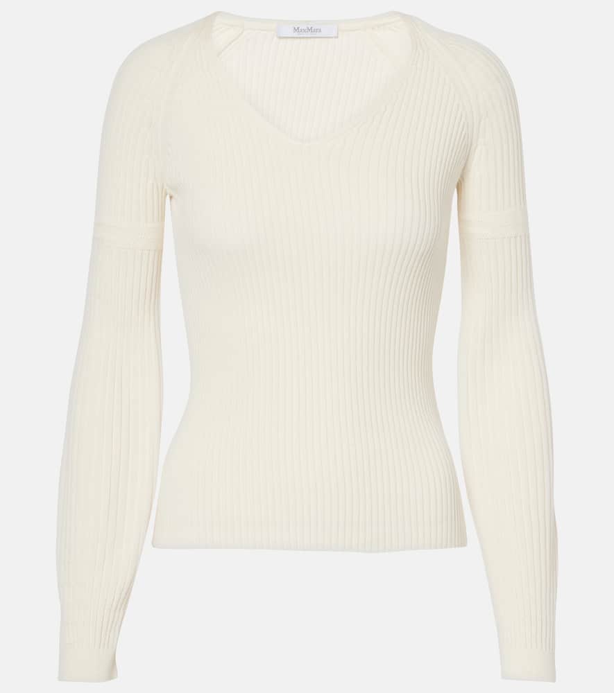 Gioiosa ribbed-knit cotton sweater