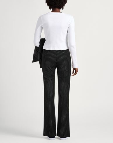 Woman Pants Black Size 6 Polyamide, Viscose, Elastane, Cotton