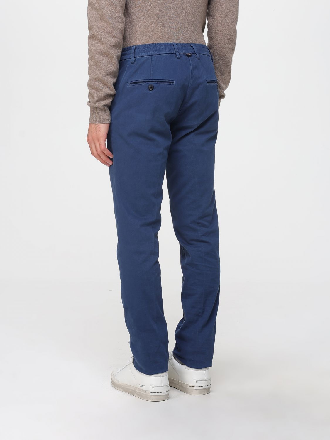Pants Men color Blue