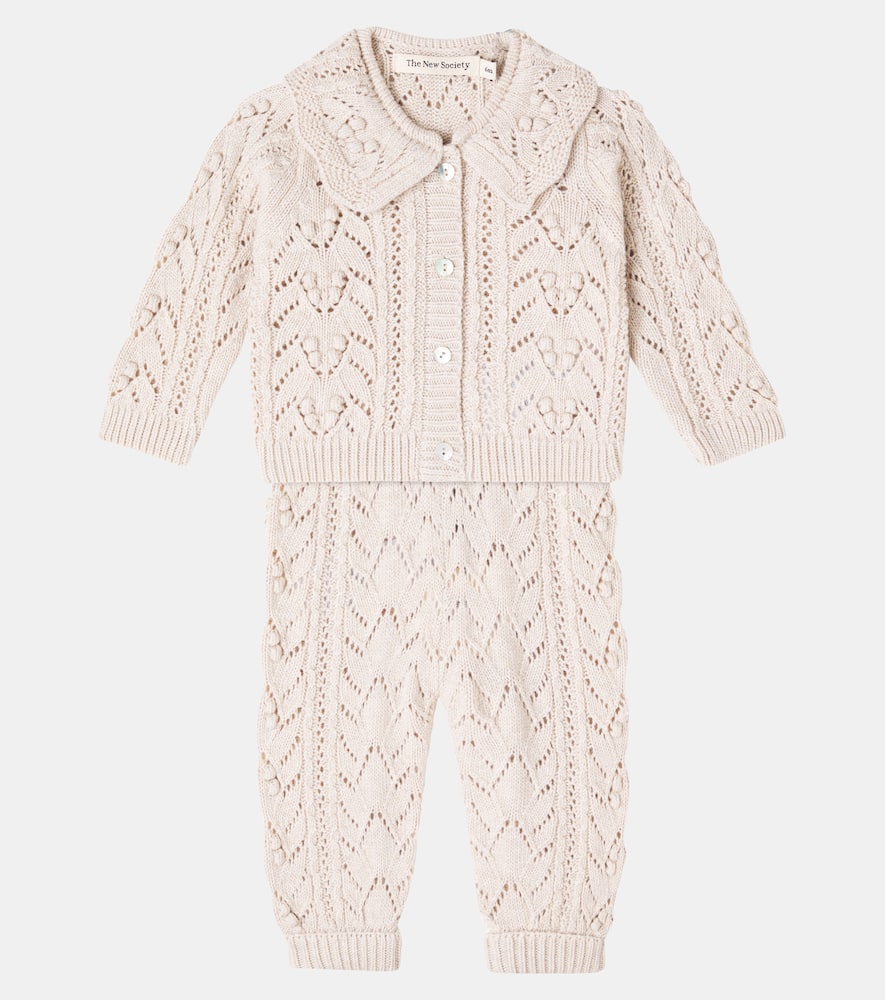 Baby Lila cardigan and pants set