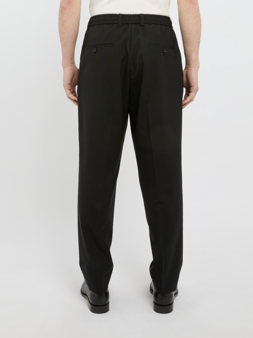 Black Dominique Trousers