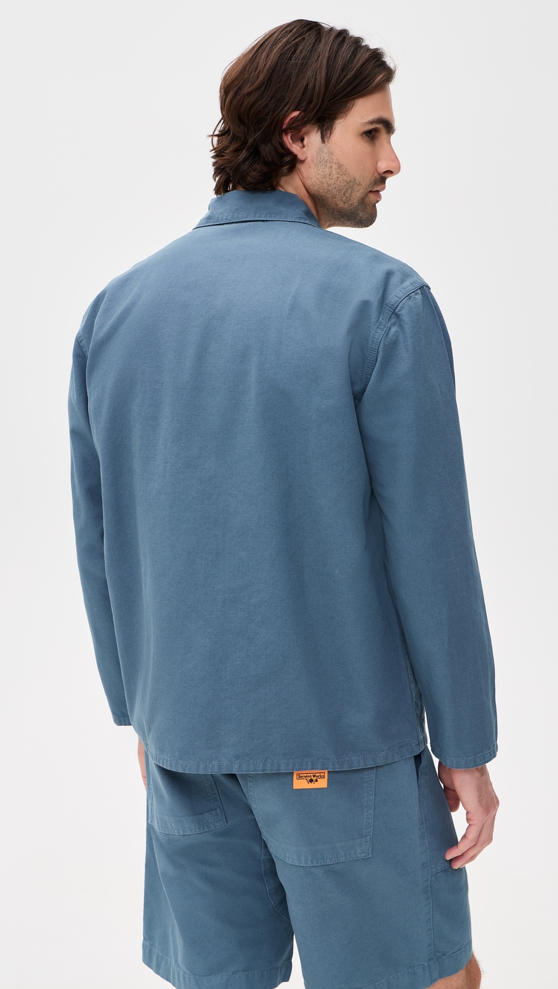 Canvas Chore Shirt Slate