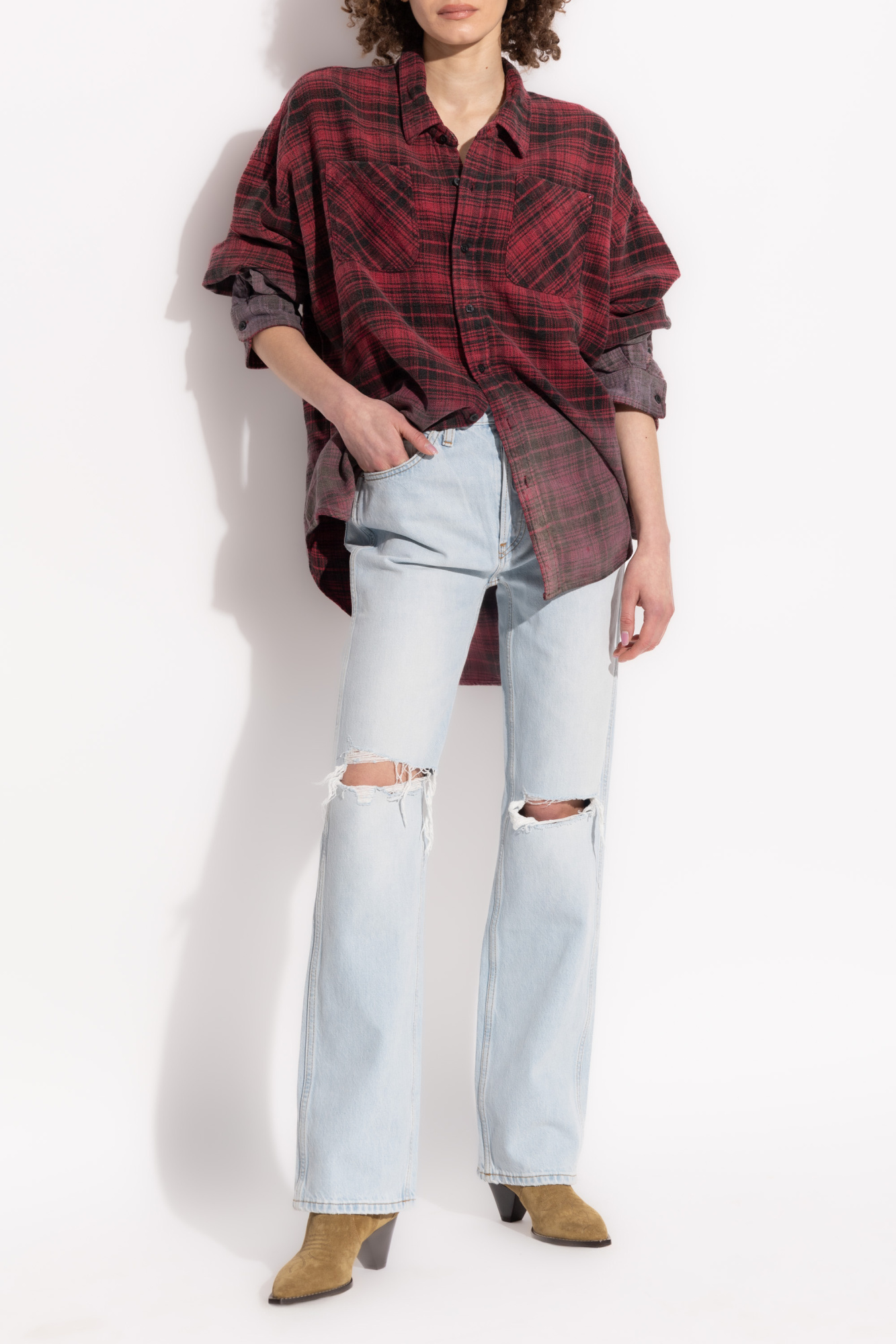 Straight-leg Jeans, Women's, Light Blue