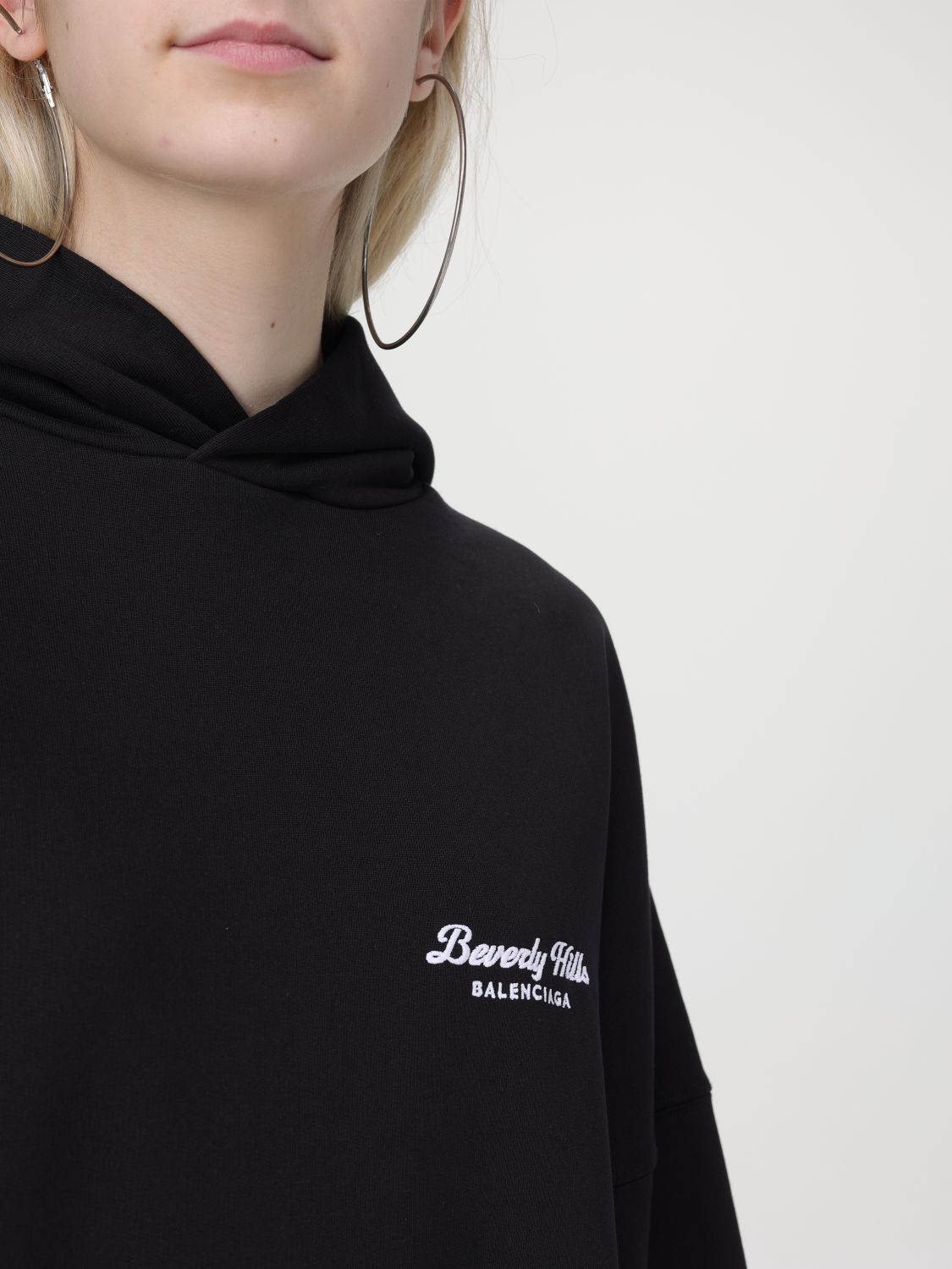 Sweatshirt Woman color Black