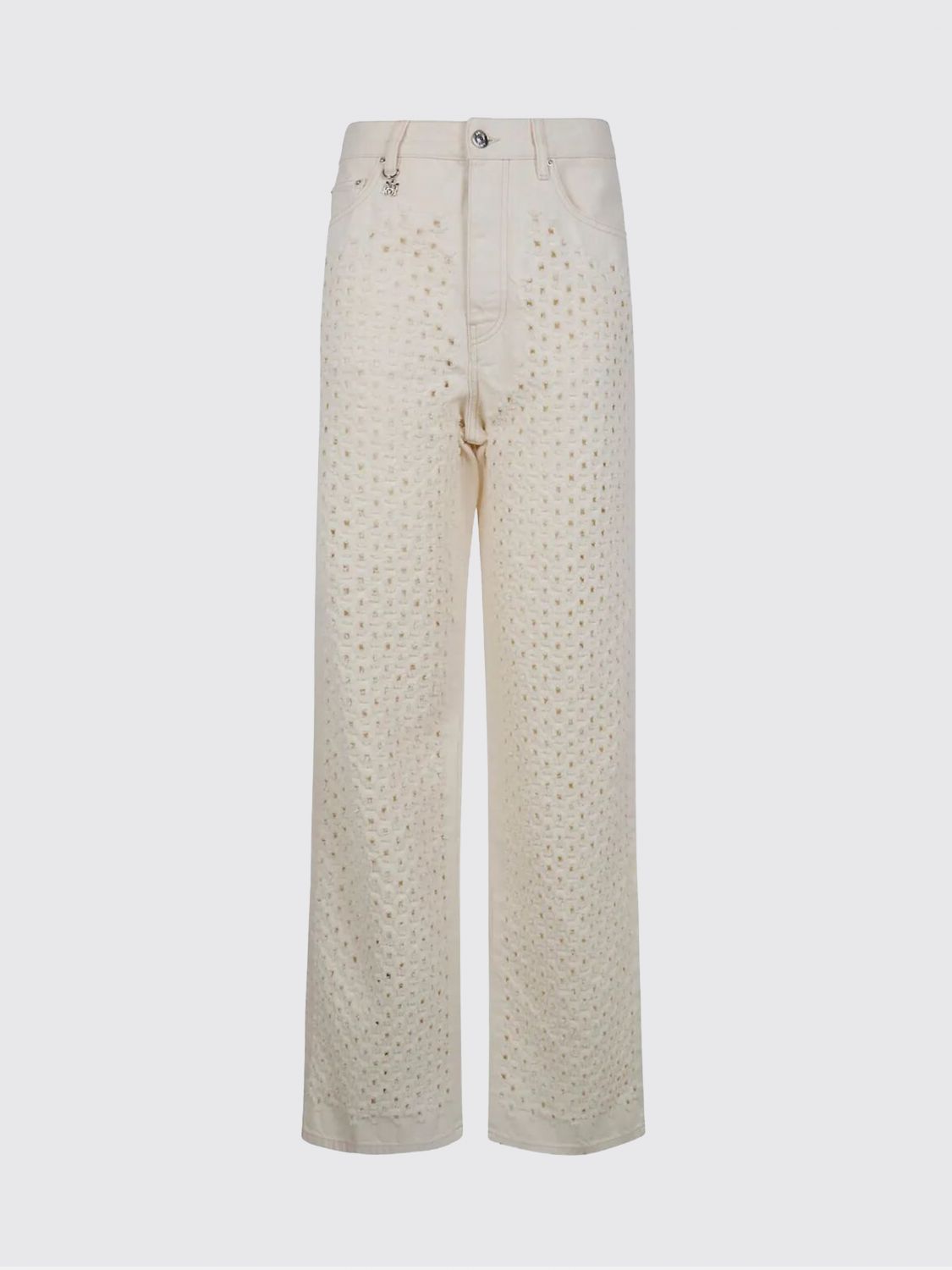 Jeans Woman color Ecru