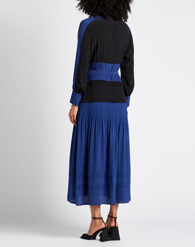 Woman Maxi dress Bright blue Size S Silk