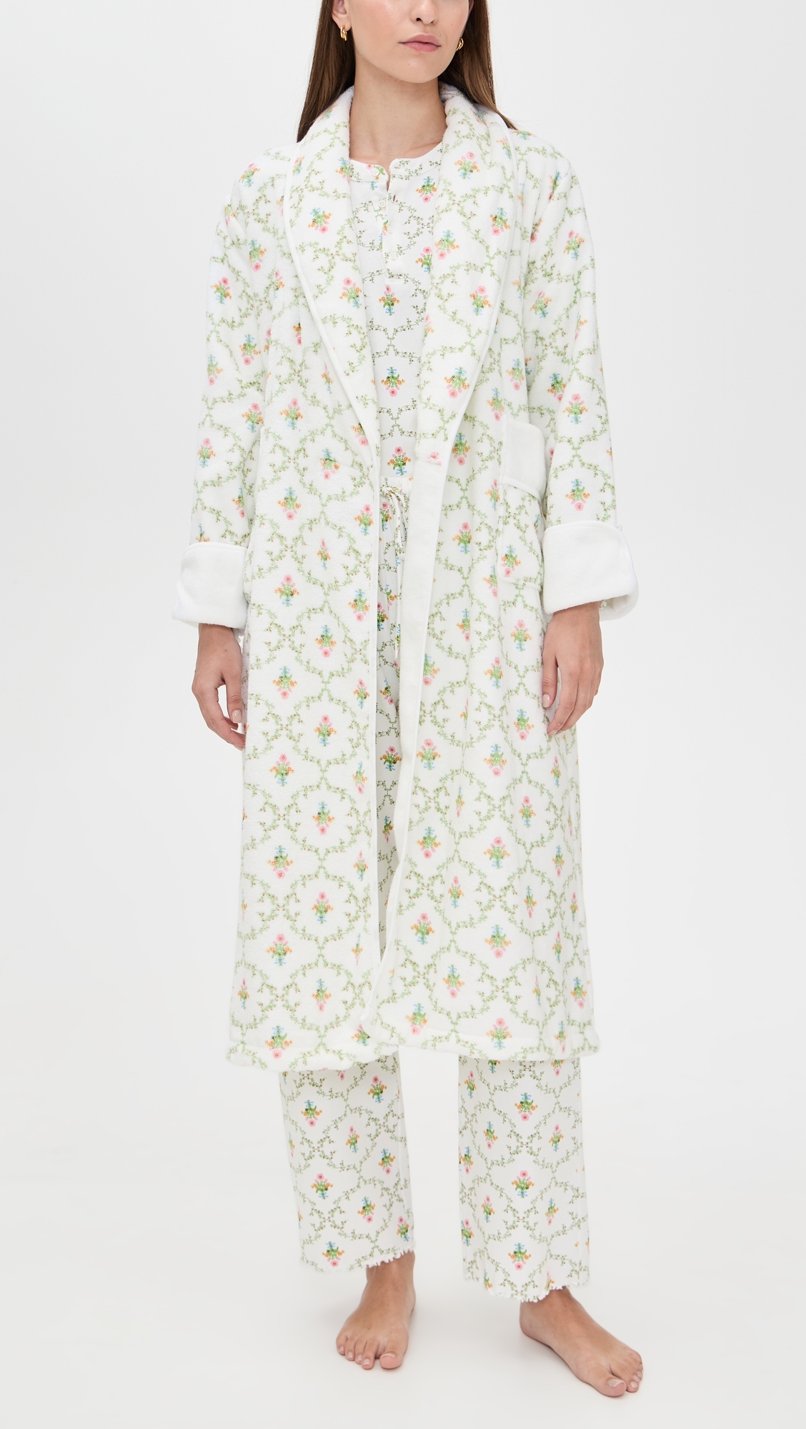 The Hotel Robe Pastel Trellis 2X/3X
