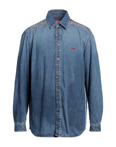 Man Denim shirt Blue