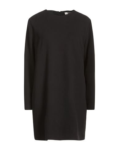 Woman Mini dress Black Size 6 Cotton, Elastane