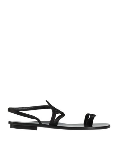Woman Thong sandal Black