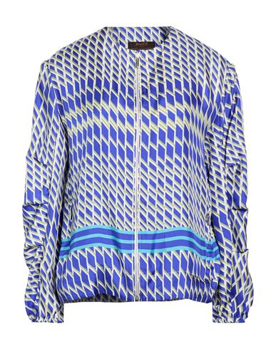 Woman Sweatshirt Blue Size 4 Silk