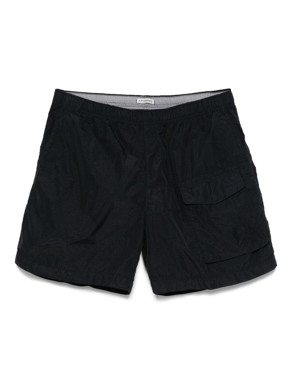 C.P. Company logo-embroidered swim shorts - Pink