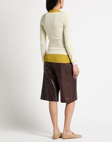 Woman Sweater Cream Size 2 Wool, Polyamide, Viscose, Polyester, Cotton