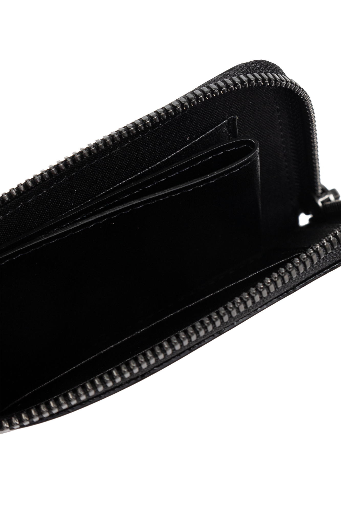 Leather Wallet, Unisex, Black