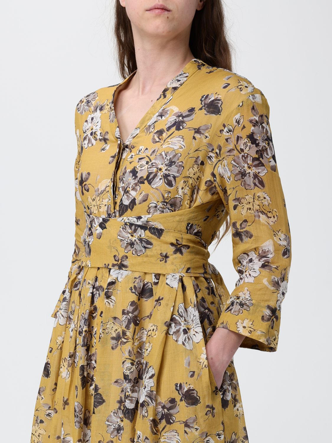 Dress Woman color Yellow